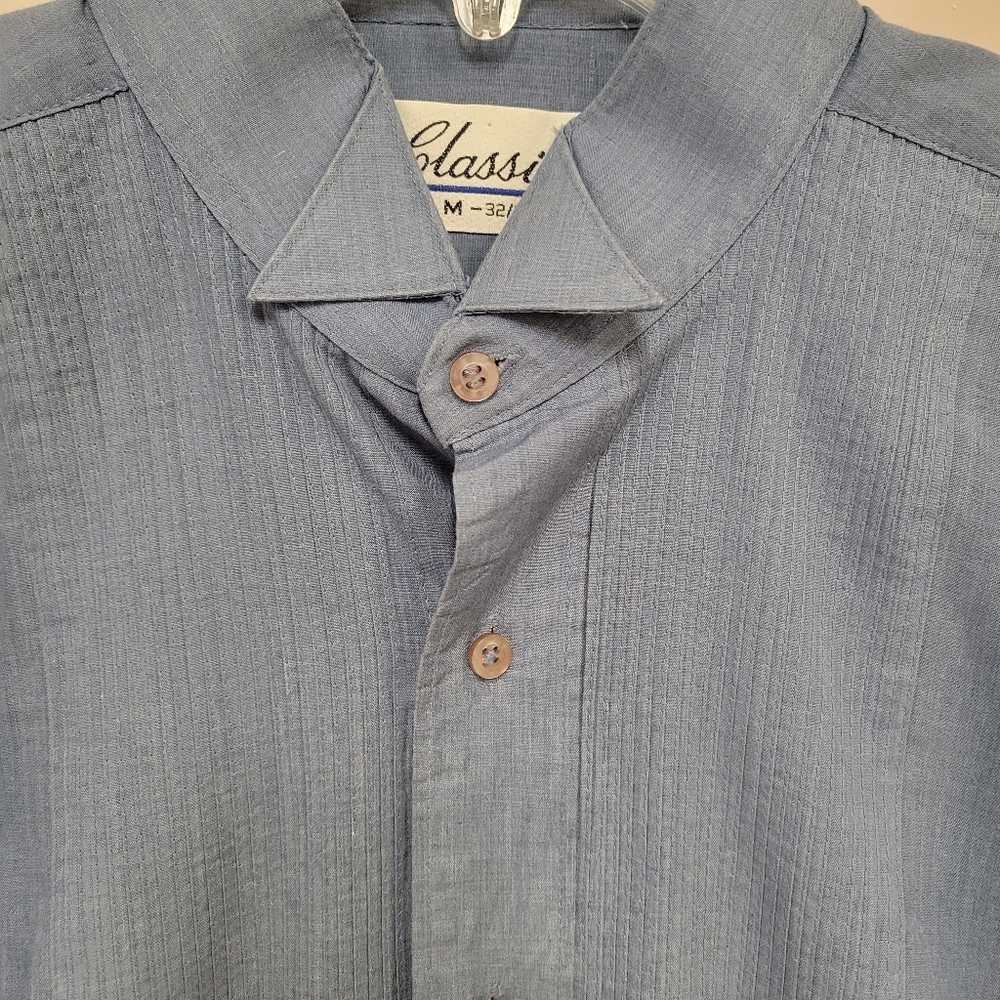 Classix Men's Tuxedo Style Longsleeve Button Down… - image 3